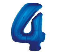 Godan Fóliový balón číslo 4 - modrá - 92 cm - cena, srovnání