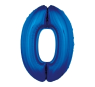Godan Fóliový balón číslo 0 - modrá - 92 cm - cena, srovnání