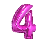 Godan Fóliový balón číslo 4 - fialová - 92 cm - cena, srovnání