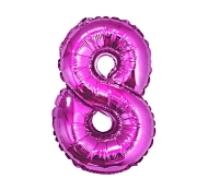 Godan Fóliový balón číslo 8 - fialová - 92 cm - cena, srovnání