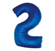 Godan Fóliový balón číslo 2 - modrá - 92 cm - cena, srovnání