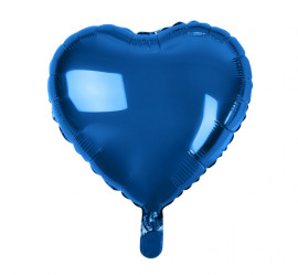 Godan Fóliový balón 18" Modré srdce