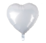 Godan Fóliový balón 18" Biele srdce - cena, srovnání