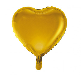 Godan Fóliový balón 18" Zlaté srdce