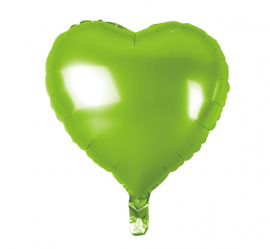 Godan Fóliový balón 18" Zelené srdce