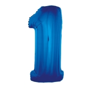 Godan Fóliový balón číslo 1 - modrá - 92 cm - cena, srovnání