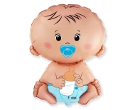 Godan Fóliový balón 24" Chlapec - Baby Boy - modrá - cena, srovnání