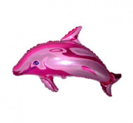 Godan Fóliový balón 24" Delfín - ružová