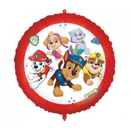 Godan Fóliový balón 18" Paw Patrol - červená