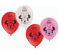 Procos Latexové balóny "Minnie Mouse" - 8 ks - cena, srovnání