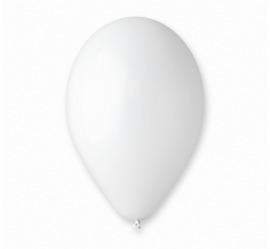 Godan Latexový balón "Pastelový" 10" / 26cm - biela