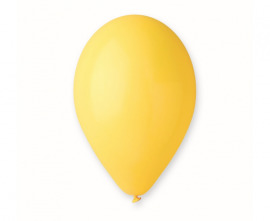 Godan Latexový balón "Pastelový" 9" / 23cm - žltá