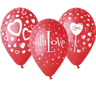 Godan Latexové balóny PREMIUM "LOVE" - 25 ks - cena, srovnání