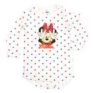 E Plus M Dievčenská bavlnená nočná košeľa "Minnie Mouse" - biela - cena, srovnání