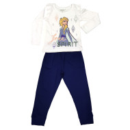 E Plus M Dievčenské bavlnené pyžamo "Frozen" - modrá - cena, srovnání