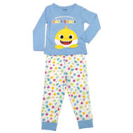 E Plus M Dievčenské bavlnené pyžamo "Baby Shark" - ružová - cena, srovnání