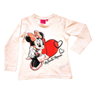 Setino Dievčenské tričko s dlhým rukávom "Minnie Mouse"