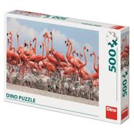 Dino Puzzle Plameniaky 500 - cena, srovnání