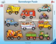 Ravensburger Puzzle Vozidlá 10 dielikov - cena, srovnání