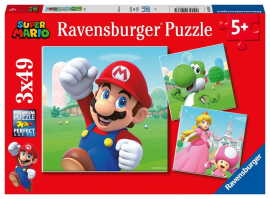 Ravensburger Super Mario 3x49 dielikov