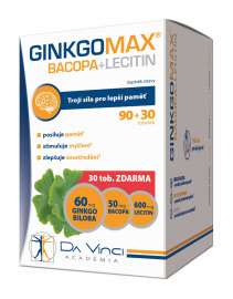 Simply You GinkgoMax + Bacopa + Lecitin 120tbl