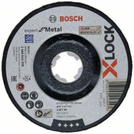 Bosch Expert for Metal brusný kotouč X-LOCK 125mm (6 mm) - cena, srovnání