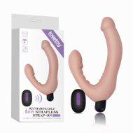 Lovetoy Rechargeable IJOY Strapless Strap-on Flesh - cena, srovnání