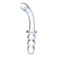 Gläs Ribbed G-Spot Glass Dildo - cena, srovnání