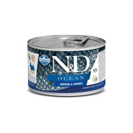 N&D OCEAN Adult Herring & Shrimps Mini 140g - cena, srovnání