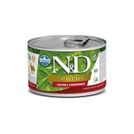 N&D PRIME Adult Chicken & Pomegranate Mini 140g - cena, srovnání