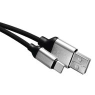 Emos USB kabel 2.0 A/M - C/M 1m SM7025BL - cena, srovnání