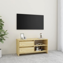 vidaXL TV skrinka 80x31x39 cm borovicový masív