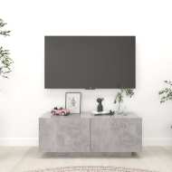 vidaXL TV skrinka betónová sivá 100x35x40 cm drevotrieska - cena, srovnání