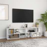 vidaXL TV skrinka biela 149x30x52 cm drevotrieska - cena, srovnání