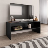 vidaXL TV skrinka čierna 100x40x40 cm drevotrieska - cena, srovnání