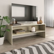 vidaXL TV skrinka farba dubu sonoma 100x40x40 cm drevotrieska - cena, srovnání