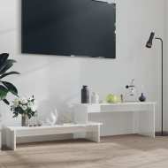 vidaXL TV skrinka lesklá biela 180x30x43 cm drevotrieska - cena, srovnání