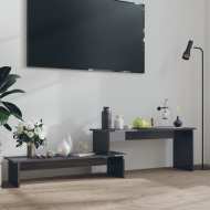 vidaXL TV skrinka lesklá sivá 180x30x43 cm drevotrieska - cena, srovnání