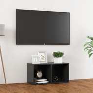 vidaXL TV skrinka sivá 72x35x36,5 cm drevotrieska - cena, srovnání