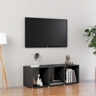 vidaXL TV skrinka sivé 107x35x37 cm drevotrieska - cena, srovnání
