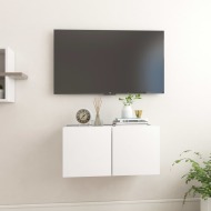 vidaXL Závesna TV skrinka biela 60x30x30 cm - cena, srovnání