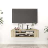vidaXL Závesná TV skrinka dub sonoma 100x30x26,5 cm drevotrieska - cena, srovnání