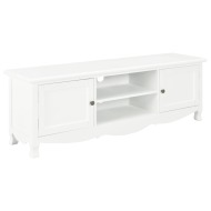 vidaXL TV stolík biely 120x30x40 cm drevený - cena, srovnání