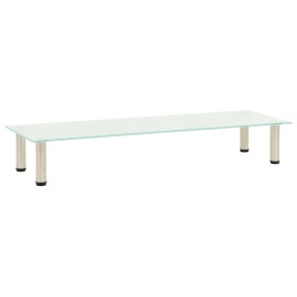 vidaXL TV stolík, matný 120x35x17 cm, tvrdené sklo