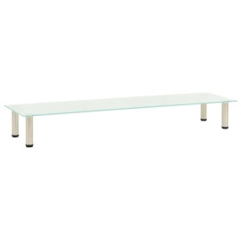 vidaXL TV stolík, matný 140x35x17 cm, tvrdené sklo