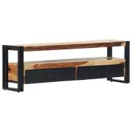 vidaXL TV stolík zo sheeshamového dreva 120x30x40 cm - cena, srovnání