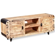 vidaXL TV stolík zo surového mangového dreva, 120x30x50 cm - cena, srovnání