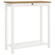 vidaXL Barový stôl 100x40x110 cm masívne dubové drevo - cena, srovnání