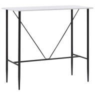 vidaXL Barový stôl biely 120x60x110 cm MDF - cena, srovnání