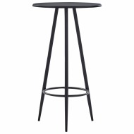 vidaXL Barový stôl čierny 60x107,5 cm MDF - cena, srovnání